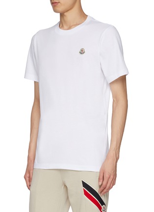 细节 - 点击放大 - MONCLER - Three Pack Patch Logo Cotton Tee