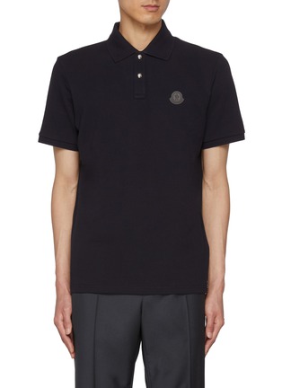 首图 - 点击放大 - MONCLER - LOGO 拼贴 POLO 衫