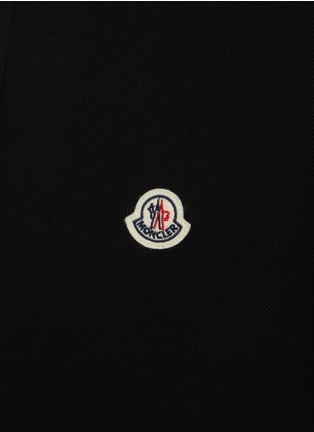  - MONCLER - 拼色 polo 衫