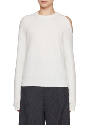 首图 - 点击放大 - MARELLA - Shoulder Cut-Out Wool Blend Sweater