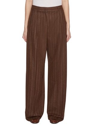 首图 - 点击放大 - MARELLA - Pinstripe Virgin Wool Blend Pants