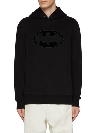 首图 - 点击放大 - MONCLER - Batman Patch Cotton Hoodie