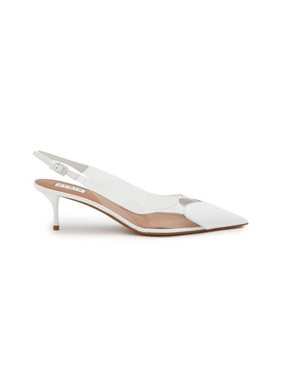 首图 - 点击放大 - ALAÏA - Le Coeur 55 Patent Leather Slingback Pumps