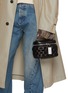 正面 -点击放大 - MAISON MARGIELA - Glam Slam Leather Vanity Bag