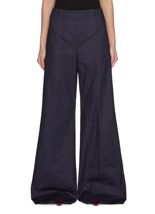 首图 - 点击放大 - CAROLINA HERRERA - High Waist Flared Dark Wash Jeans