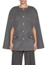 首图 - 点击放大 - CAROLINA HERRERA - Button Front Wool Cashmere Cape