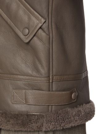  - YVES SALOMON - Shearling Biker Jacket