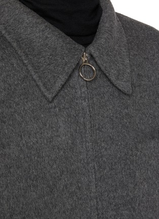  - THE LOOM - Zip Up Wool Cashmere Coat