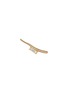 首图 - 点击放大 - MÉTIER BY TOMFOOLERY - Balance Baguette Diamond Stud 9K Gold Single Earring — Right