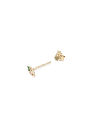 细节 - 点击放大 - MÉTIER BY TOMFOOLERY - Az Gemstone Stud 9K Gold Single Earring