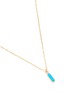 细节 - 点击放大 - MÉTIER BY TOMFOOLERY - Astra Hexa Turquoise 14K Gold Necklace