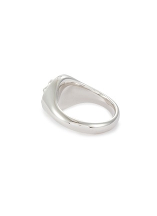 细节 - 点击放大 - SSIL - Rhodium Plated 925 Silver Gold Plated 925 Silver Coin Clover Ring