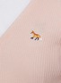  - MAISON KITSUNÉ - Baby Fox Patcch Wool Cotton Cardigan