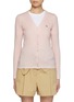 首图 - 点击放大 - MAISON KITSUNÉ - Baby Fox Patcch Wool Cotton Cardigan