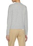 背面 - 点击放大 - MAISON KITSUNÉ - Bold Fox Head Embroidered Cropped Wool Cashmere Cardigan