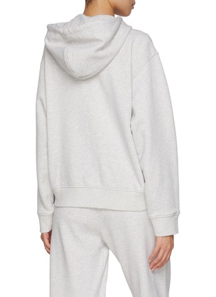 背面 - 点击放大 - MAISON KITSUNÉ - Baby Fox Patch Zip Up Cotton Hoodie