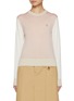 首图 - 点击放大 - MAISON KITSUNÉ - Baby Fox Colour Block Wool Sweater