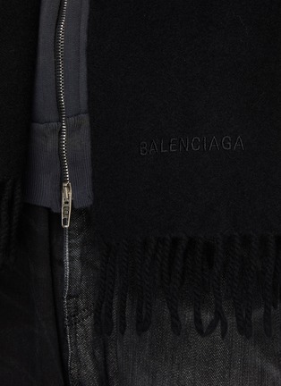  - BALENCIAGA - 围巾饰连帽外套