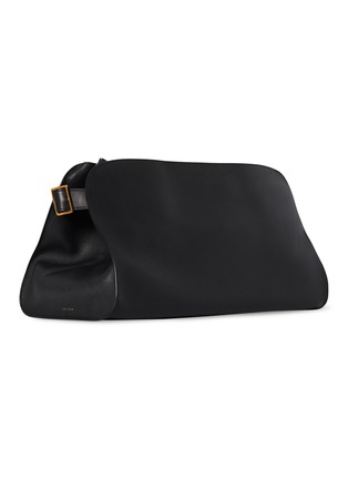 模特儿示范图 - 点击放大 - THE ROW - MARGAUX EW CLUTCH 皮革手包