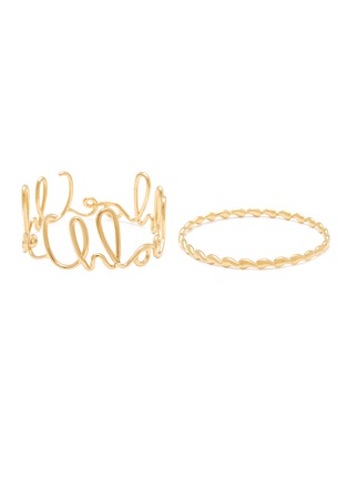 首图 - 点击放大 - CHLOÉ - Iconic Laiton Bracelet Set