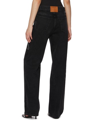 背面 - 点击放大 - ALEXANDERWANG - 仿钻 LOGO 牛仔长裤
