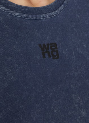  - T BY ALEXANDER WANG - LOGO 纯棉圆领 T 恤