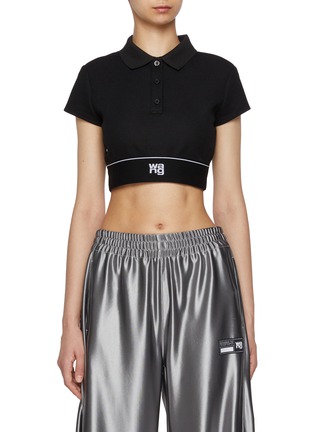 首图 - 点击放大 - T BY ALEXANDER WANG - CHEERLEADER 露脐 POLO 衫