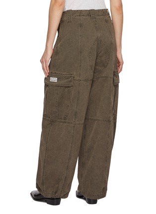 背面 - 点击放大 - KENZO - Dyed Cotton Canvas Cargo Trousers