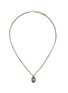 首图 - 点击放大 - MARIE LAURE CHAMOREL - N° 861 Gold Finished Sterling Silver Ruthenium Diamond Necklace