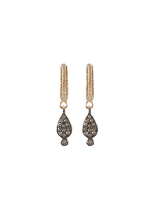 首图 - 点击放大 - MARIE LAURE CHAMOREL - N° 865 Gold Finished Sterling Silver Earrings