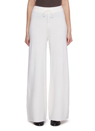 首图 - 点击放大 - WILD CASHMERE - Stella Knitted Wide Leg Wool Cashmere Pants