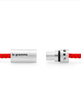 细节 - 点击放大 - LE GRAMME - 7g Brushed Sterling Silver Cable Nato Bracelet
