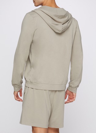 正面 -点击放大 - SKIMS - JERSEY LOUNGE 拉链连帽卫衣