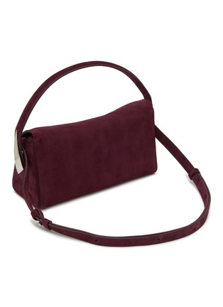 细节 - 点击放大 - BENEDETTA BRUZZICHES - Elif Suede Leather Shoulder Bag