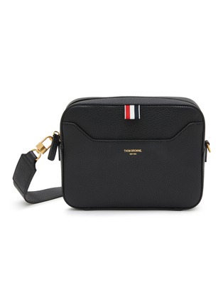 首图 - 点击放大 - THOM BROWNE - Small Leather Crossbody Bag