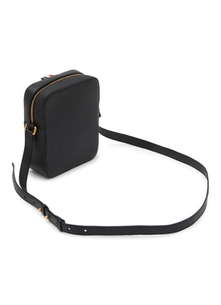 细节 - 点击放大 - THOM BROWNE - Leather Crossbody Camera Bag