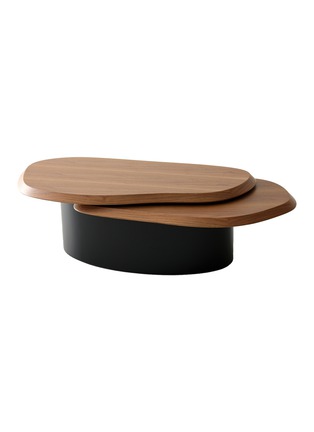 首图 –点击放大 - EASTERN EDITION - Layered Tea Table — Natural/Black