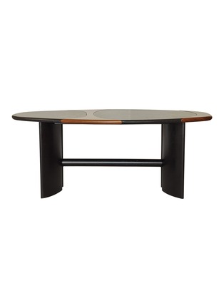 首图 –点击放大 - EASTERN EDITION - Black Stone And Wood Table