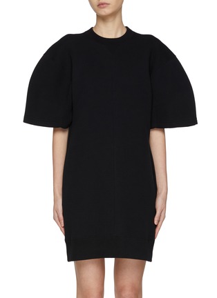 首图 - 点击放大 - SACAI - Puff Sleeve Sponge Sweat Dress