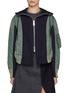 首图 - 点击放大 - SACAI - Hybrid Sponge Sweat Hoodie