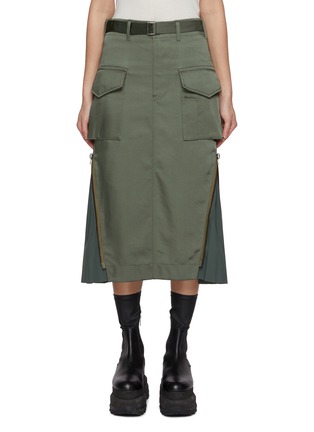 首图 - 点击放大 - SACAI - x Spiewak Cargo Midi Skirt