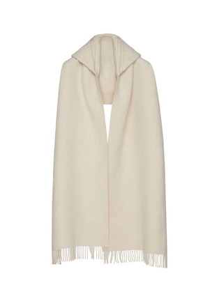 首图 - 点击放大 - BRUNELLO CUCINELLI - Fringe Hem Cashmere Wool Scarf