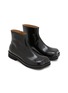 细节 - 点击放大 - MM6 MAISON MARGIELA - Anatomic Super Toe Leather Ankle Boots