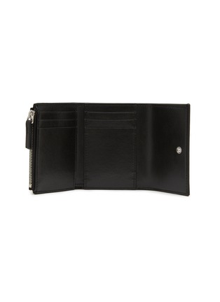 模特儿示范图 - 点击放大 - MM6 MAISON MARGIELA - Numeric Logo Embossed Leather Trifold Cardholder