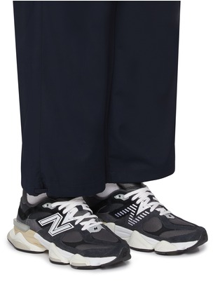 模特儿示范图 - 点击放大 - NEW BALANCE - 9060 Low Top Suede Men's Sneakers