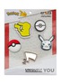 首图 - 点击放大 - CROCS - Elevated Pokemon Jibbitz Charm — Set of 5