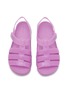 模特儿示范图 - 点击放大 - CROCS - Isabella Jelly Kids Sandals