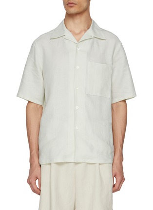 首图 - 点击放大 - ZEGNA - Oasi Lino Shirt