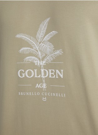  - BRUNELLO CUCINELLI - 棉质 T 恤