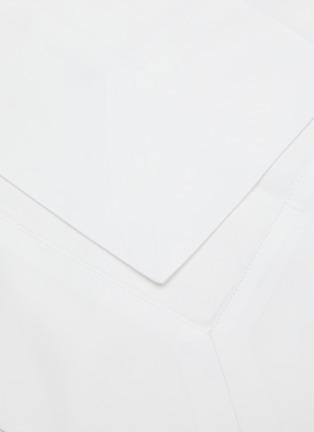 Detail View - 点击放大 - FRETTE - Ultimate King Size Duvet Cover Set — White